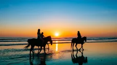 Jazda konna po plaży z Agadiru