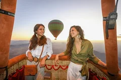 Hot Air Balloon Flight over Agadir at Sunrise