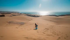 Paradise Valley i nadmorskie wydmy — z Taghazout