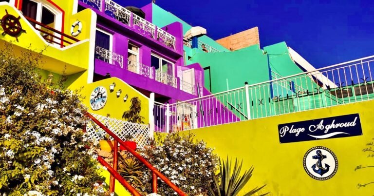 Taghazout Colorful Village & Timlaline Desert Trip from Agadir
